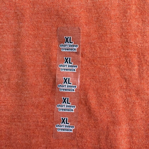 NEW Arizona Crewneck Tee Shirt XL Orange Men’s - Picture 3 of 13